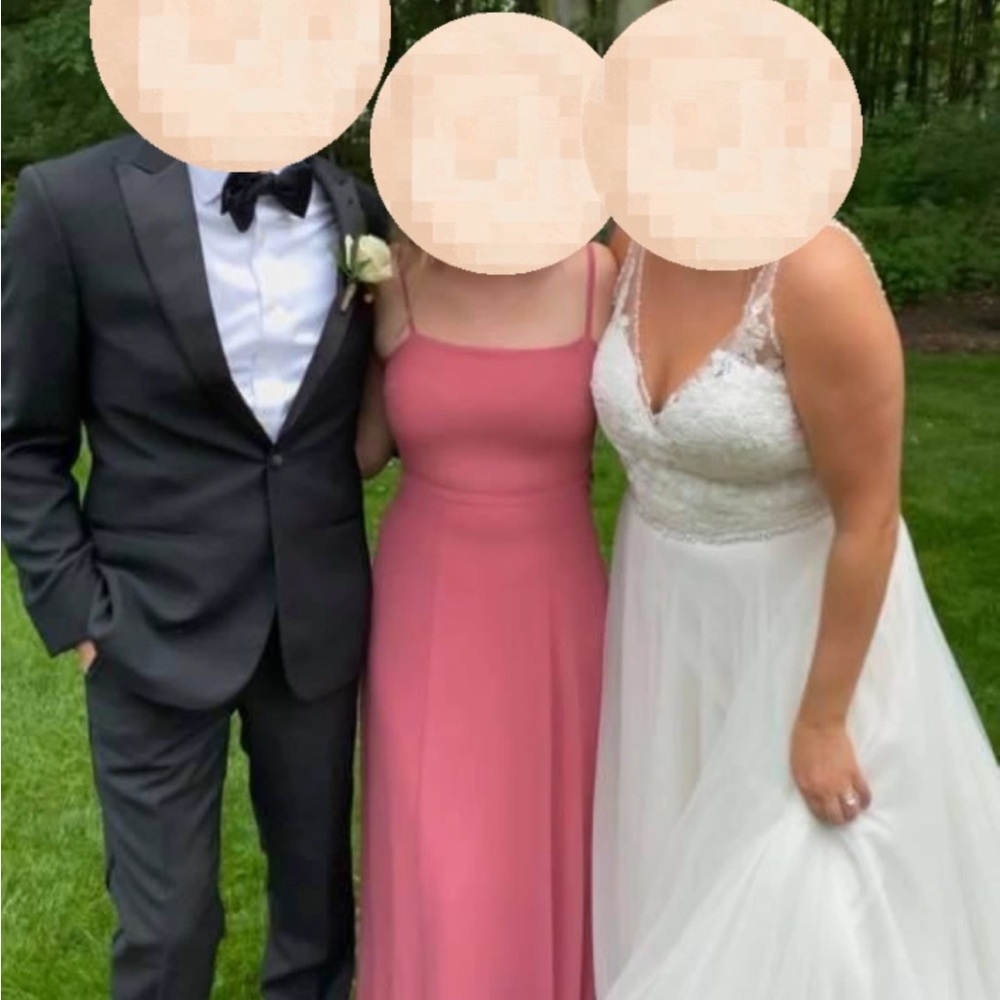 Show Me Your Mumu Dark Blush Bridesmaid Dress Size Small
